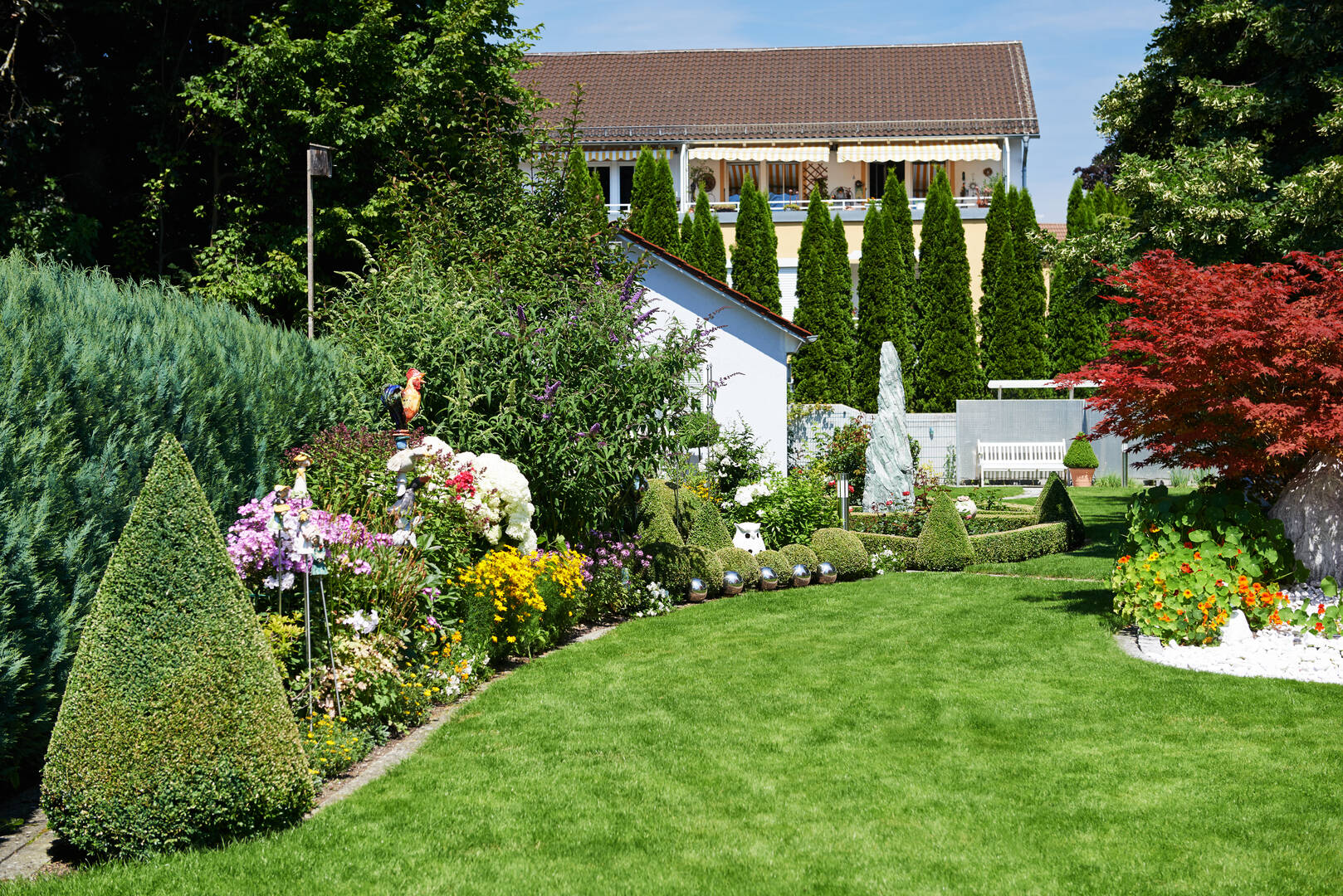 MK's Lawn, Pool & Maintenance Services logo